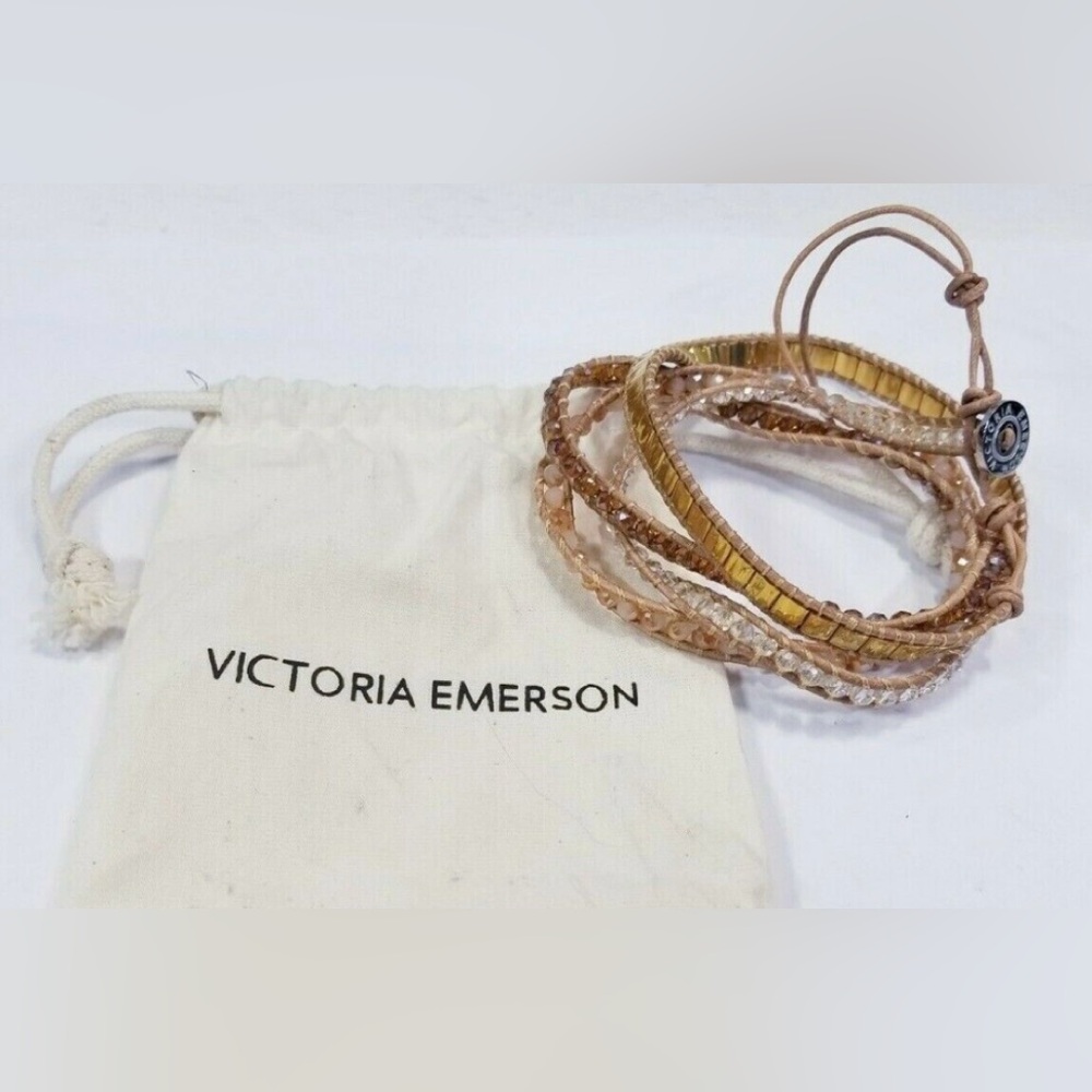 Victoria Emerson wrap bracelet, like new!